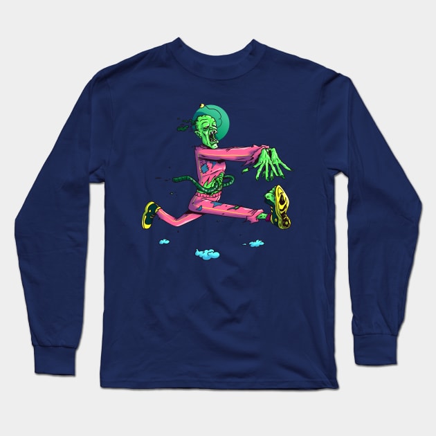 Running Dead Long Sleeve T-Shirt by TomiAx